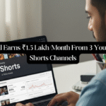 How Nikhil Earns ₹1.5 Lakh/Month from 3 YouTube Shorts Channels!